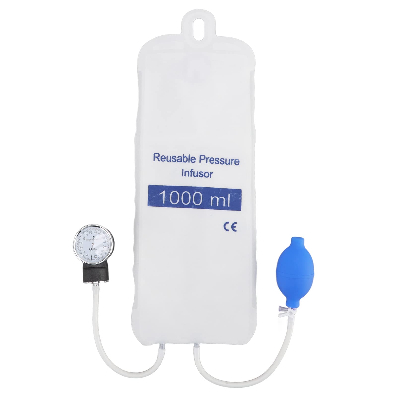Buy Pressure Infusion Bag, IV Fluids Cuff with Gauge and Pump for