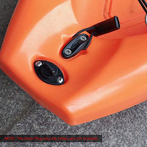 Scupper Plug, Andoer 2 plugues de drenagem de caiaque PCS Tampão de ralo do casco da roupa de drenag