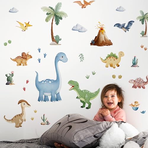 Vinilos Decorativos Dinosaurios Grandes para Pared 35x12 in miniatura 3