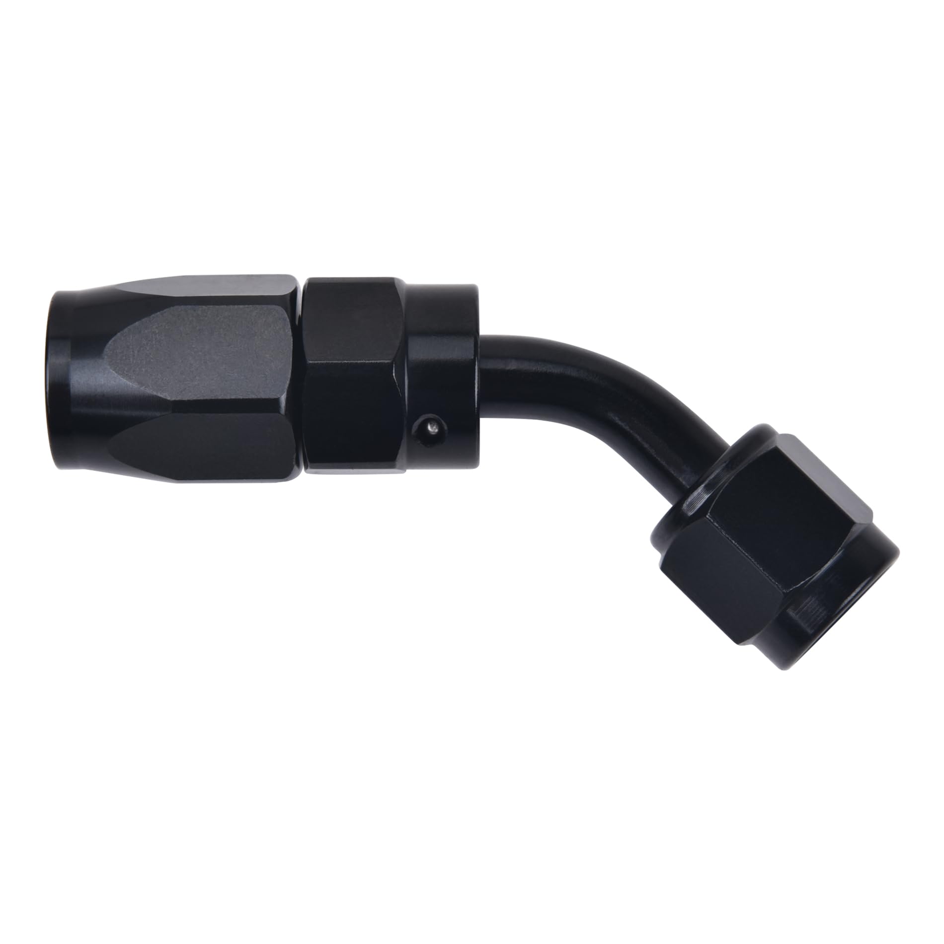 EVIL ENERGY 12AN Hose End Fitting 45 Degree Swivel for CPE Braided Hose Black