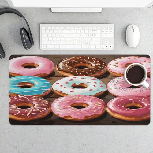 Donuts Desk Mat Non-Slip Large Mouse Pad miniatura 5