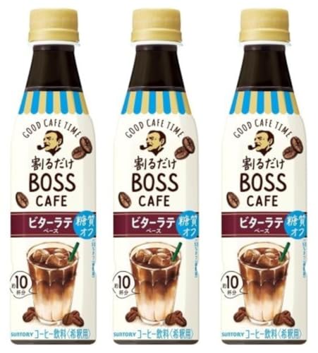 邾BOSS CAFE r^[e It 340ml X 3{
