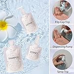 29 PCS Travel Size Refillable Empty Squeeze Pouch TSA Approved Travel Pouches for Toiletries Liquid Travel Containers Leak Proof Portable Travel Fluid Makeup Packing Bag for Cosmetics 30/50/100ml - Image 2