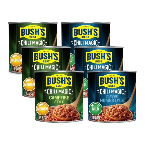 Image of Best Chili Magic, Chili Starter Blends, (Classic Homestyle, & Campfire Style) 15.5OZ (3ea) (Variety Pack)