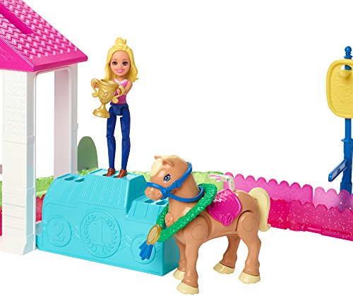 Barbie On The Go Mini Poupee Coffret Circuit De Course - vue 5