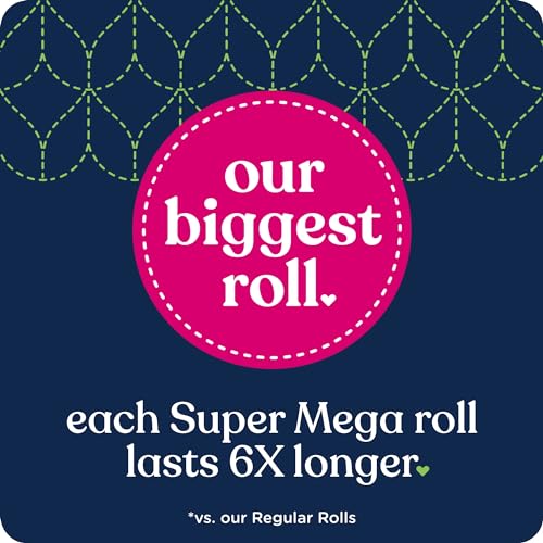 Quilted Northern Ultra Soft & Strong Toilet Paper, 8 Super Mega Rolls = 48 Regular Rolls, 5X Stronger*, Premium Soft Toilet Tissue