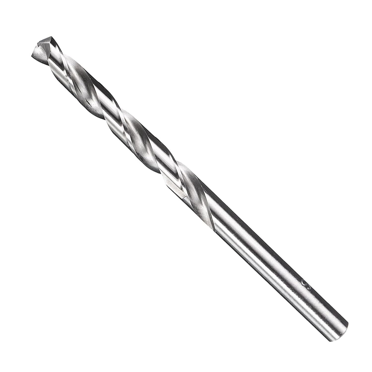 PATIKIL 13mm Drill Bit, Jobber Straight Shank M2 High-Speed Steel 135° Uncoated Bright for Stainless Steel Medium Hard Metal - 6 Pack