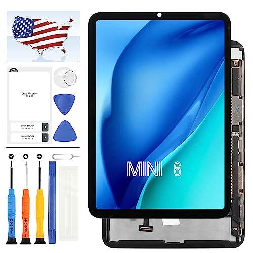 LCD Screen for IPAD Mini 6 Screen Replacement A2567 for IPAD Mini 6 6TH Gen LCD MINI6 2021 A2567 A2568 A2569 Display LCD Touch Glass Digitizer Assembly Full Repair Parts Kits