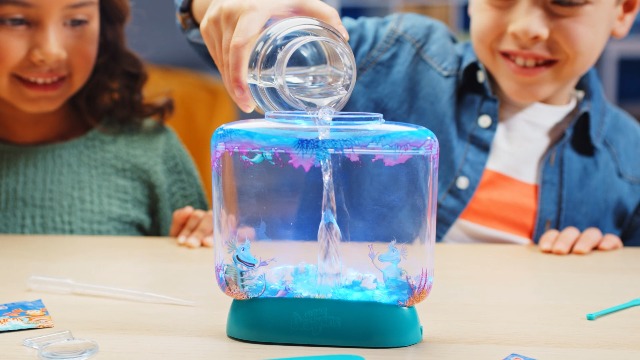 Amazon.com: Animagic Aqua Dragons Volcano | Build an Aquatic