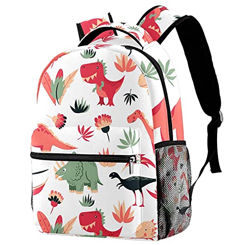 Sac à dos voyage dinosaure rose pour les sorties scolaires filles