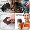 Pan Scraper, 5 Pcs Pot Scraper, Pan Scraper Plastic, Multifunctional Scraper Tool for Kitchen, Non-Slip, Food Safe, High Heat Resistant #1