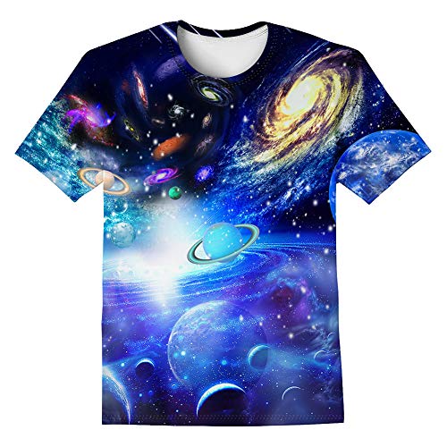 Image of LAIDIPAS Boys Girls 3D Graphic T-Shirt Short Sleeve Tops Tees 6-16 Years