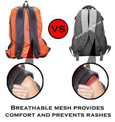 Mochila ligera plegable para viaje y senderismo para mujer miniatura 5