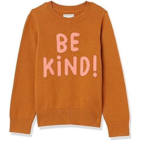 Amazon Essentials Girls' Pullover Crewneck Sweater Cover