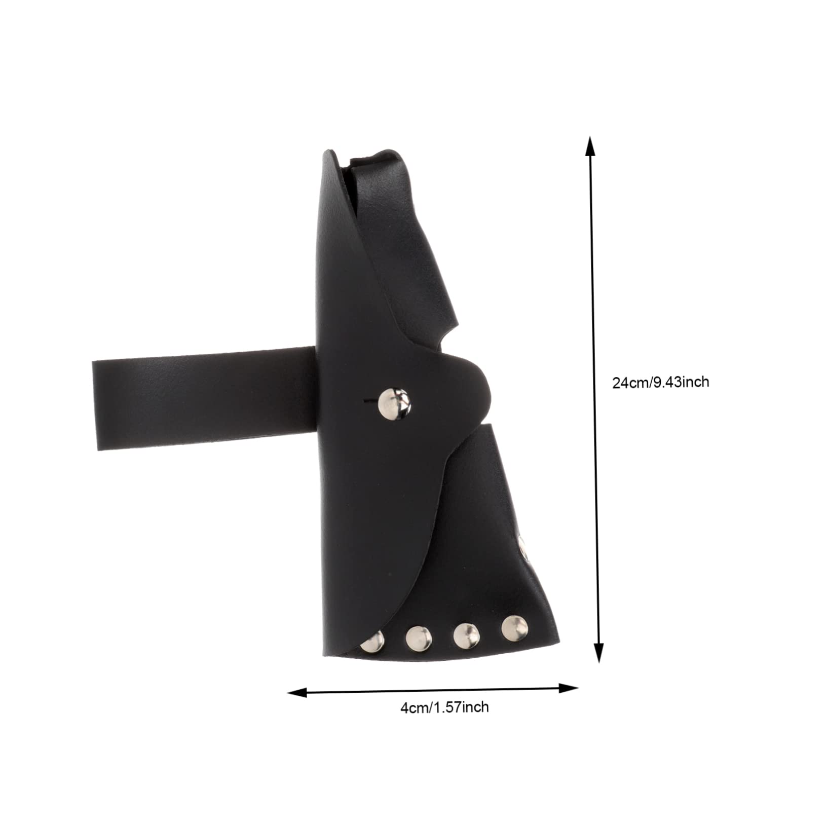 ORFOFE Professional Cover for Hatchet Protective Case Portable Cover for Outdoor Axe Hand Axe Rustic High-Class Leather