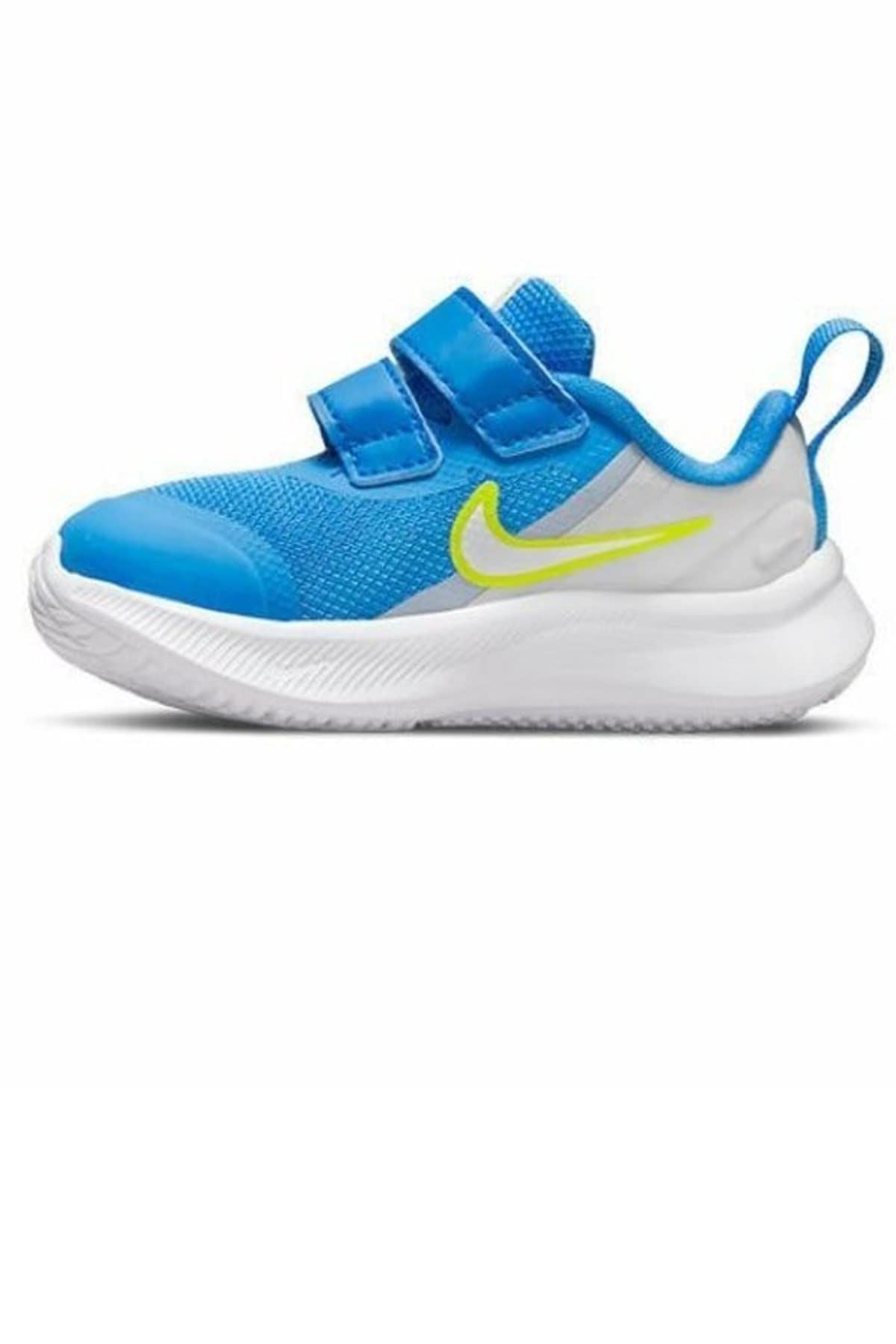 NIKE ZAPATILLA NIKE STAR RUNNER AZUL AMARILLO - TALLA 27