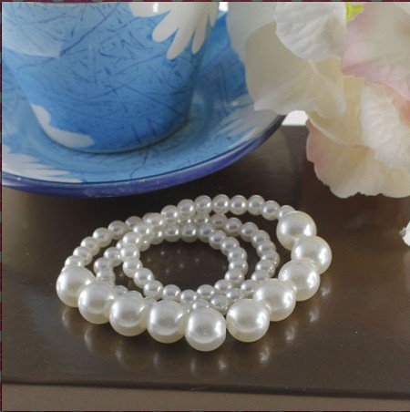 Tangpan Imitation Pearl Napkin Rings with Elastic for Wedding and Hotel with Soft Decoration for Napkin Rings (25)
