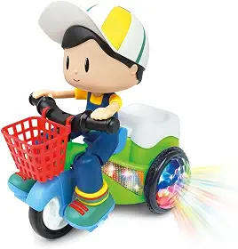 Carro Bate e Volta Bob no Triciclo, DM Toys