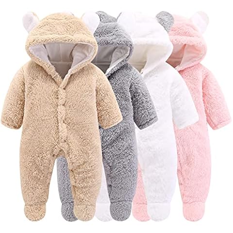 Winmany Newborn Baby Bear Snowsuit Cover