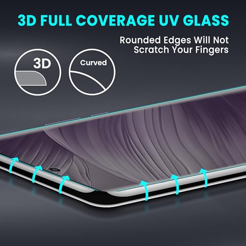 Image of ArmourPro UV Privacy Tempered Glass Screen Protector for Vivo V40 (6.78 Inch, Pack of 2) Edge to Edge Full Screen Coverage | Anti-Spy, Anti-Peeping & 9H Hardness Glass