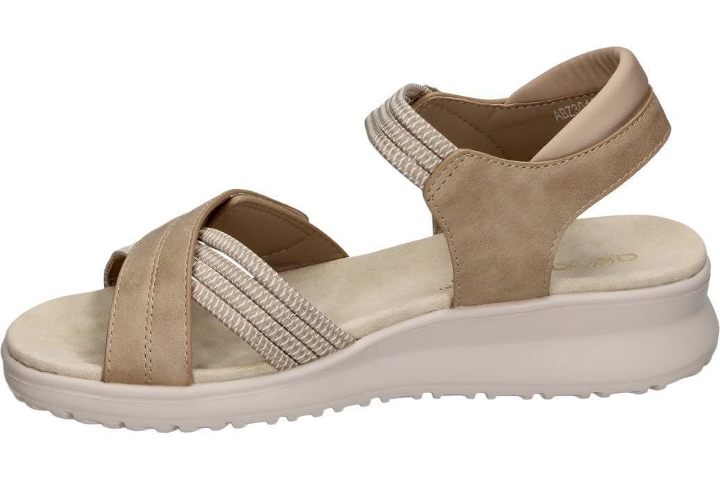 amarpies | Sandalias con Cuña Mujer – Sandalia Estilosa con Detalles – Cuña Media y Cómoda – Versátiles y Estilosas – Modelo ABZ30159