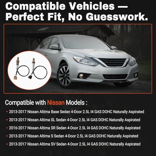 Set de 2 Sensores de Oxígeno para Nissan Altima 2013-2017 miniatura 4
