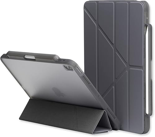 RHINOSHIELD Funda para iPad compatible con iPad Air de 4 y 5 generación (10.9 pulgadas), soporte multiángulo, folio magnético desmontable, soporte