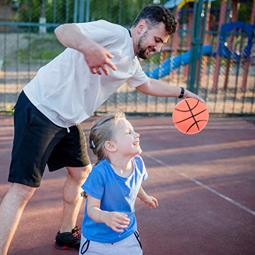 BESPORTBLE, 1 conjunto de brinquedo de basquete com bolas de bomba de ar, jogo de basquete para aman