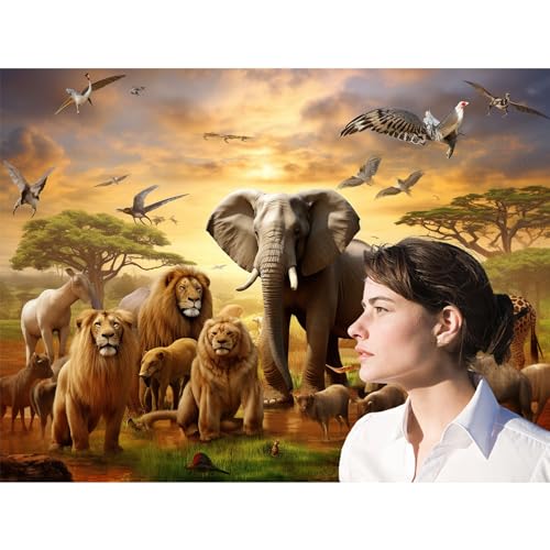 Fondo Fotográfico Animales Jungla 7x5ft miniatura 6
