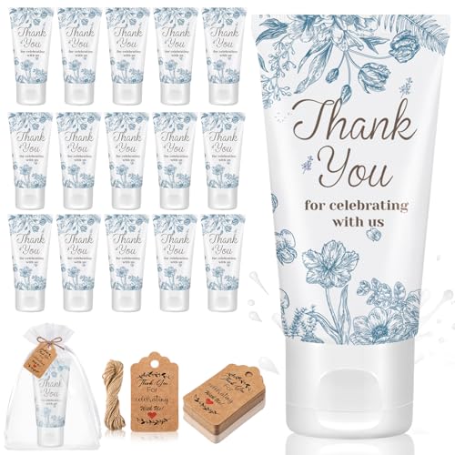 Image of 36 Sets Sunscreen for Baby Shower Party Favors SPF 30 Mini Lotion 1 oz Resistant Travel Sunscreen Bulk Thank You Gifts for Guest Party Supplies(Flower)