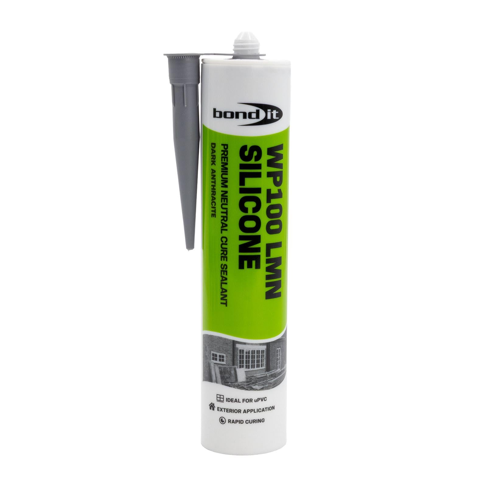 Bond-It WP100 Neutral Silicone Sealant - Dark Anthracite — image 1