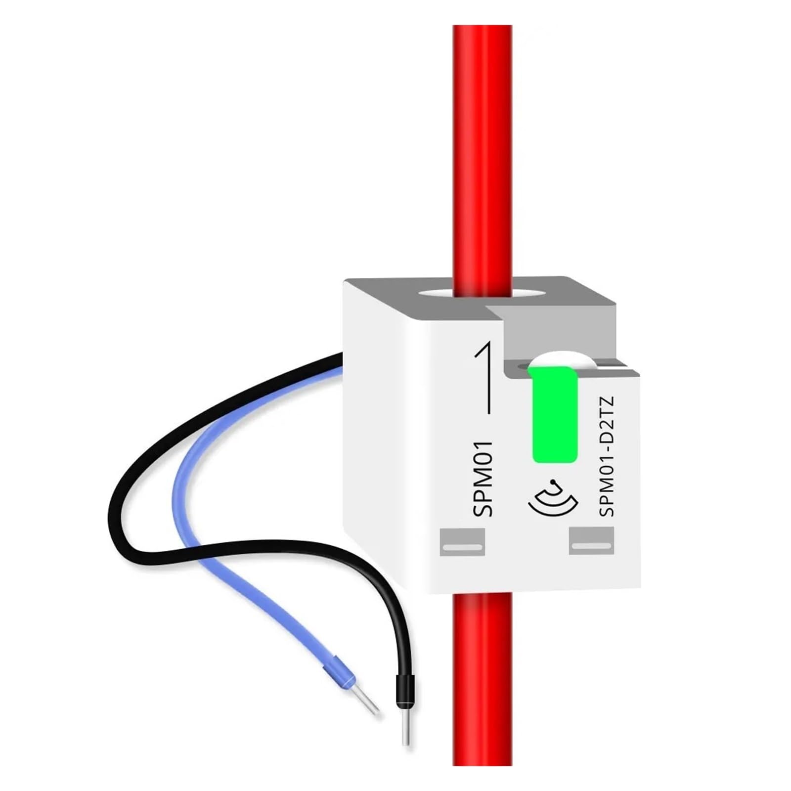 Inteligentny Licznik Energii Tuya Zigbee Monitor WiFi Czujnik Elektryczny Pomiar W Czasie Rzeczywistym 2mqtt Sterowanie Asystentem Domowym 63A łAtwy W UżYciu I Bezpieczny(Zigbee Version)