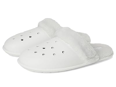 Crocs Classic Fuzz Scuff Slippers Slippers Moonlight