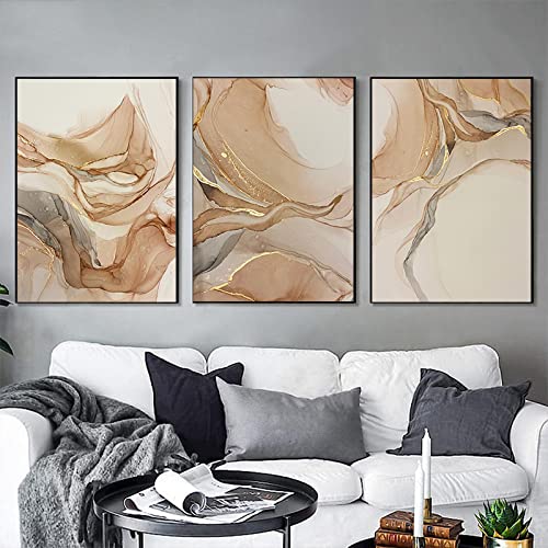 Affiches et impressions toile KEBIA | Décoration murale marbre beige salon