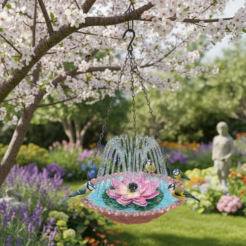 Fontaine alimentée extérieure pour attirer les colibris - 4