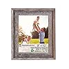 Farmhouse Style Rustic Picture Frame Reclaimed Wood Photo FrameSignature Wall Picture Frames for Living Room Bedroom Office DecorWoodenFrames for Decor Made in USA Natural Weathered Gray 9 x 12