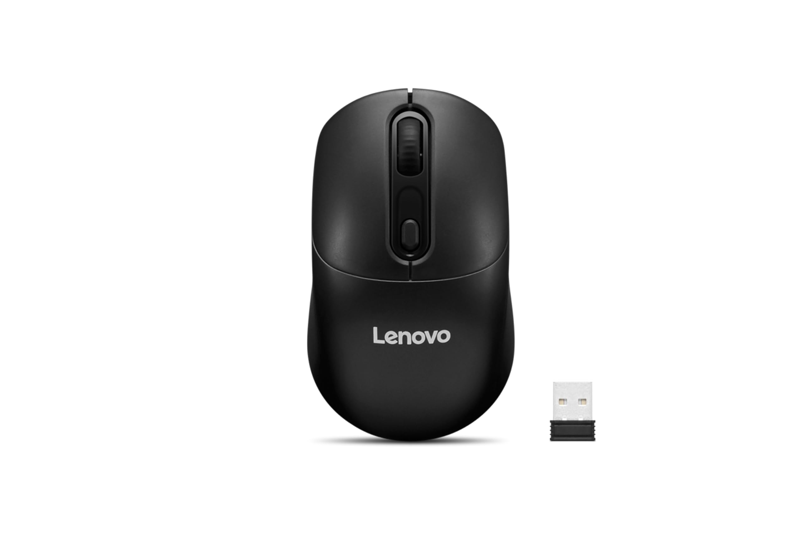 Lenovo 110 Wired Plug & Play USB Mouse, High Resolution 1600 DPI Optical Sensor,3-Button Design with clickable Scroll Wheel, 1.5 m USB-A cable, Ergonomic Mouse for Comfortable All-Day Grip(GY51U02462) — Amazon image 5
