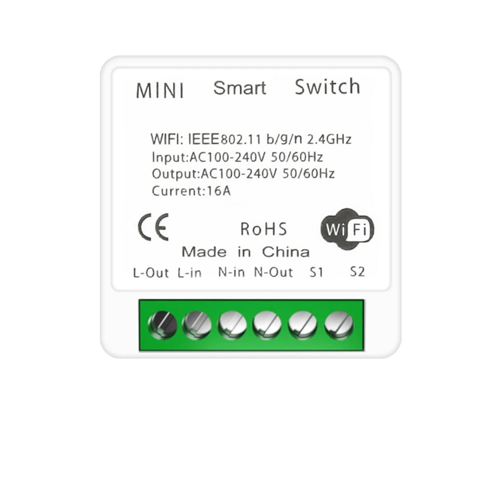 amiciSmart 16A WiFi Smart Timer Switch, Home Automation Switch with 2-Way Control Compatible with Alexa, Google Assistant and Smart Life App (Timer Switch) (B09NW5L4Z4) Amazon Price History, Amazon Price Tracker