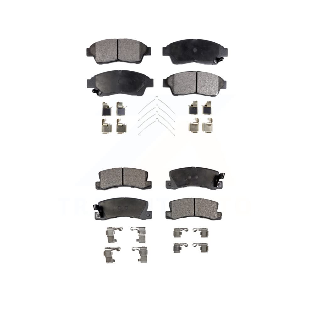 Front Rear Ceramic Brake Pads Kit For Toyota Camry Celica KTC-100342