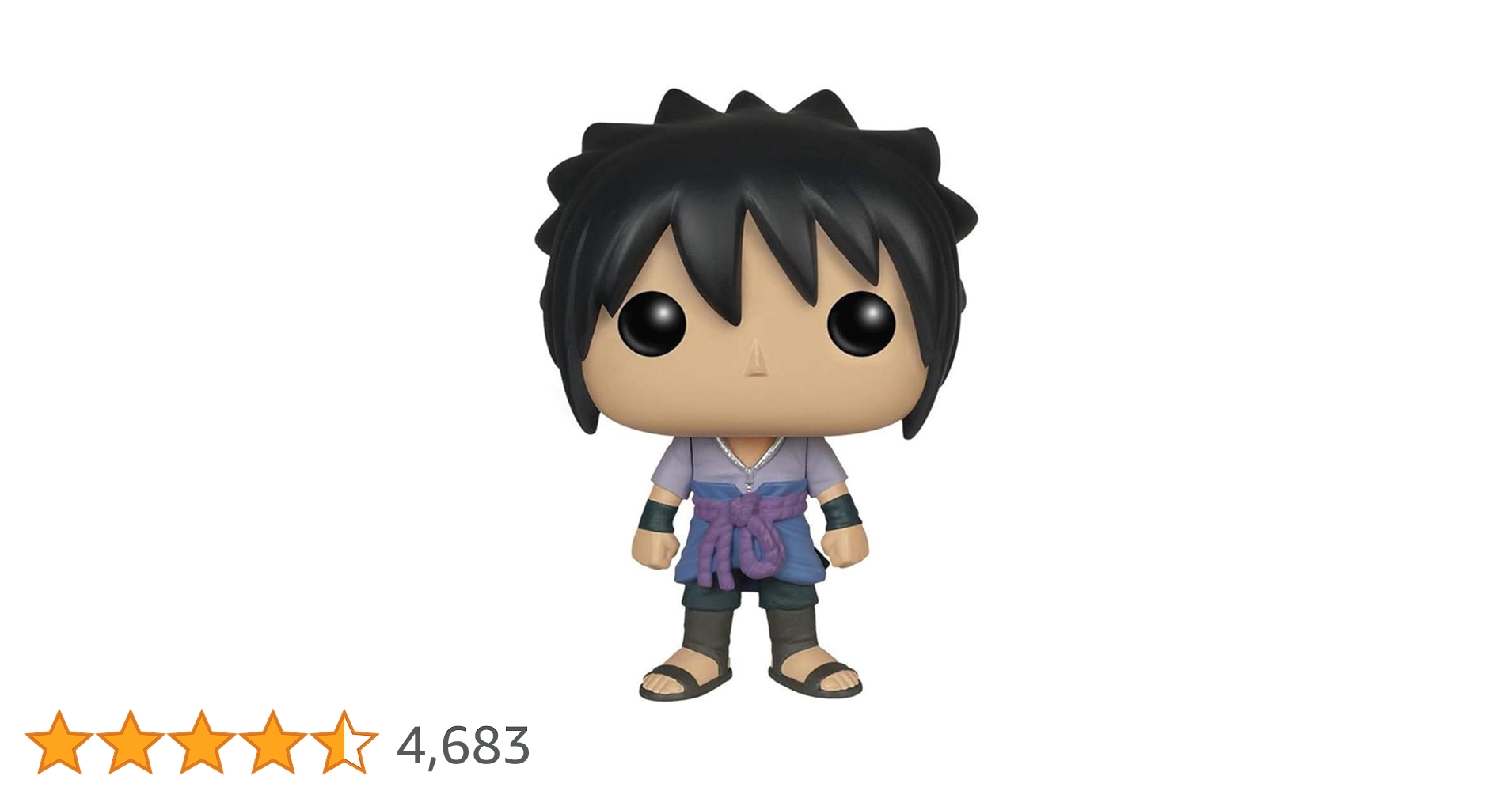 Funko Pop! Anime: Naruto Sasuke Action Figure Multi