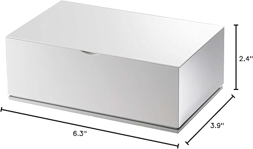 Miniatura 9 de Yamazaki Industries 7862 - Estuche para toallitas húmedas, velo, color blanco