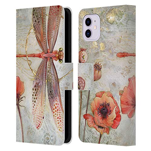 Étui portefeuille cuir iPhone 11 Stephanie Law Transe Éphémère housse coque