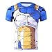 CoolChange Maglietta Cosplay di Vegeta | Costume per i Fan di Dragon Ball | Talla: S
