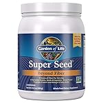 Garden of Life Super Seed - Vegetarian Whole Food Fiber Supplement with Protein and Omega 3, 5oz (600g) Powder