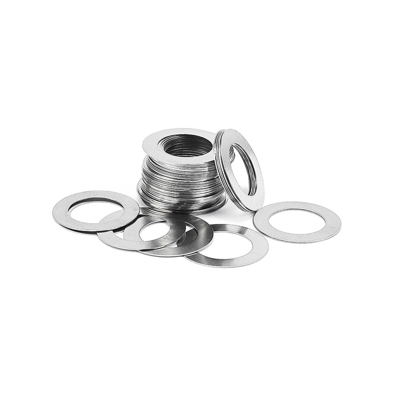 Rondelle plate de calage ultra-mince M12x16mm en acier inoxydable épaisseur 1mm 10pcs