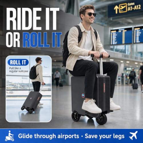 EurHomePlus Electric Rideable Suitcase