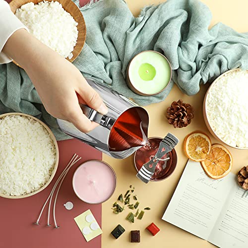 image for Hearth & Harbor Soy Candle Wax for Candle Making - Natural Soy Wax for