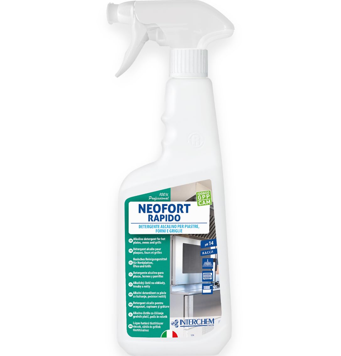 ARGONIT NEOFORT RAPIDO 750ML X 1 PEZZO DETERGENTE ALCALINO PER FORNI