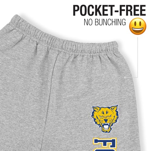 Official Collegiate Secondary Vertical Text Mens Jogger Sweatpants Collection 13
