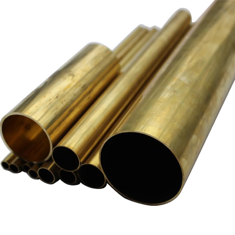 Tubi in Ottone Tondo Cavo Diametro da 0.8 mm a 11 mm 2x0.2x300mm 50pcs